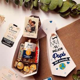 MINI BOX CORONA DIA DEL PADRE S/65.00